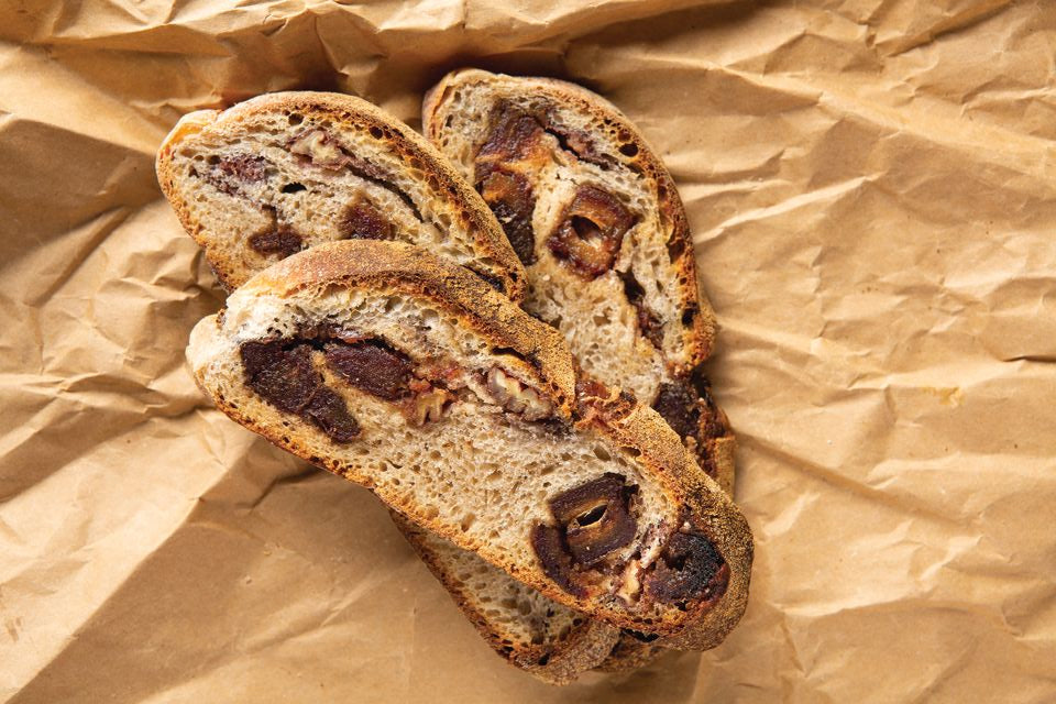 panadería con masa madre